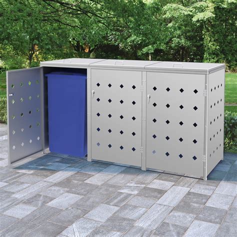 metal wheelie bin enclosures|wheelie bin storage shed bunnings.